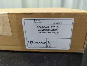 ATC-E4 DUKANE Starcall Administrative Telephone Card #3
