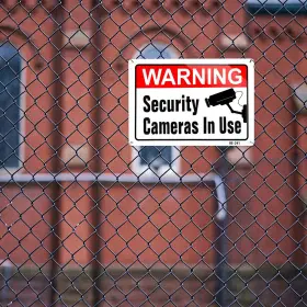 PROPERTY10X7 DXSIGNS Video Signno Trespassing Sign Private #3