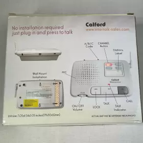 AF333A ECOMTALK Calford Channel Office Fm Wireless Intercom #2