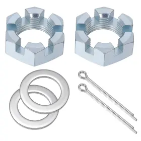711202 ELDRAQTH Balaiczf Set Trailer Axle Nut Castle Shaft
