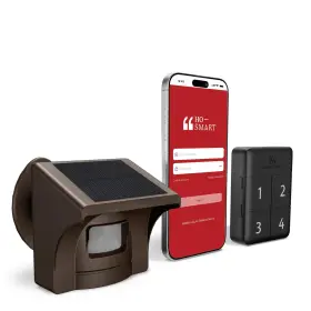 HS006-W EMACROS Pro Solar Driveway Alarm
