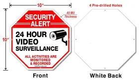 692232433758 FAITTOO Pack Alert Hour Video Activities Signs #2