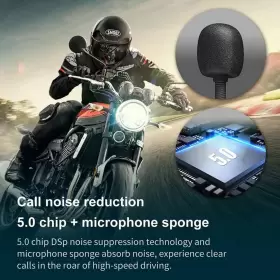 920482301799 GAOMEE Helmet Bluetooth Headset Waterproof #2