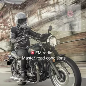 920482301799 GAOMEE Helmet Bluetooth Headset Waterproof #3
