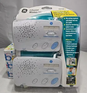 HO27600 GE Channel Wireless Intercom Station Set Nos #2