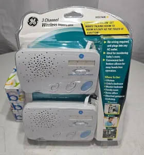 HO27600 GE Channel Wireless Intercom Station Set Nos