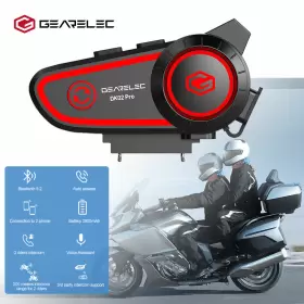 DK02PRO GEARELEC Helmet Headset Intercom Interphone Speaker