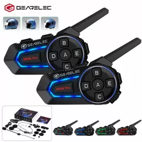 DK06PRO GEARELEC Intercom Helmet Bluetooth Headset