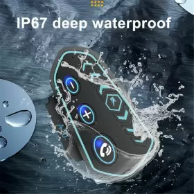 920482314683 GEVA Bluetooth Helmet Headset Waterproof #3