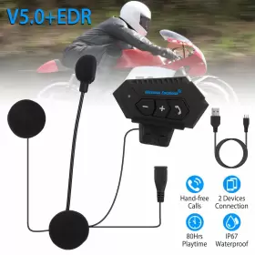 GPCT3550 GLOBAL PHOENIX Wireless Headset Speaker Helmet