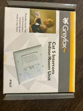 871744102042 GREYFOX Cat Intercom Unit