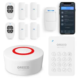 GRA9 GRSICO Wireless Alarm Wifi Security Alexa Kit