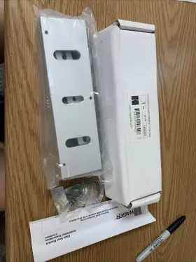 2942 HAGER Single Magnetic Lock Glass Door Kit