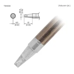 T39-D24 HAKKO Soldering Tip