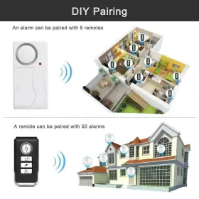 664248738714 HENDUN Remote Wireless Anti Theft Door Window #3