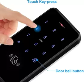 744759111838 HFENG Waterproof Rfid Keypad Touch Access #2