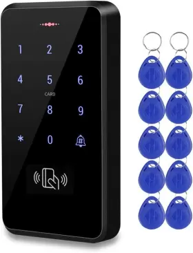 744759111838 HFENG Waterproof Rfid Keypad Touch Access