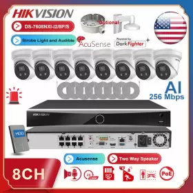 DS-2CD2386G2-ISU-SL HIKVISION Poe Nvr Ip Camera Audio Sl