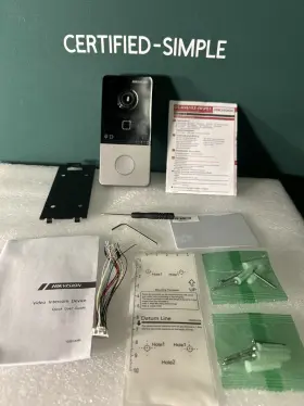 DS-KV6113-PE1 HIKVISION Ip Intercom Door Station Camera Rfid