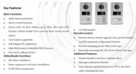 KV8202-IM HIKVISION Water Villa Door Station Video Doorbell #2