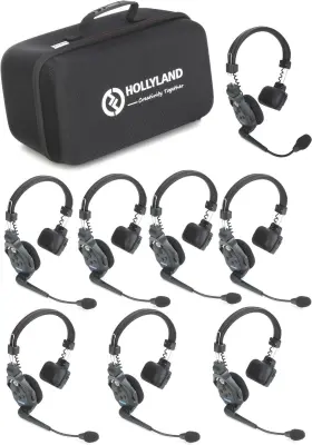 C1-8S HOLLYLAND Solidcom Wireless Intercom Headsets