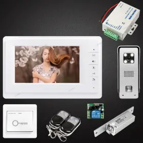 10071660112100736 HOMSECUR Wired Video Door Intercom Electric