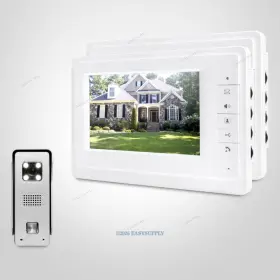 10071680115100736 HOMSECUR Video Door Phone Intercom Unlock