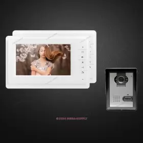 10077980114100736 HOMSECUR Video Door Intercom Intra Monitor