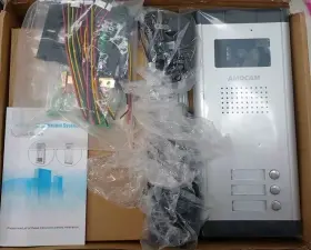 10087500114100600 HOMSECUR Wired Video Door Phone Intercom