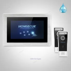 10108970117100736 HOMSECUR Wired Video Door Security Phone