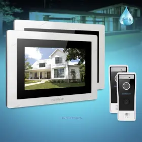 10108980117100736 HOMSECUR Wired Video Door Phone Dual