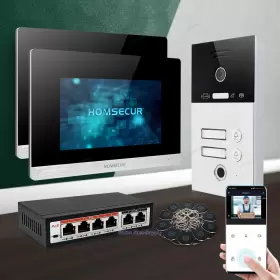 10136960117100736 HOMSECUR Controlled Wlan Ip Video Audio