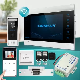 10139160115100736 HOMSECUR Wifi Video Audio Smart Doorbell