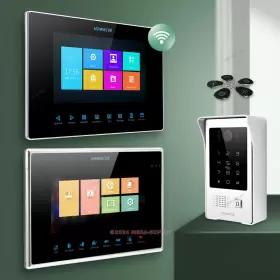10139490114100736 HOMSECUR Wifi Video Audio Smart Doorbell