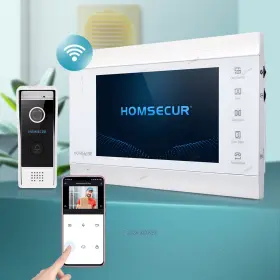 10141050112100736 HOMSECUR Wifi Video Door Phone Intercom