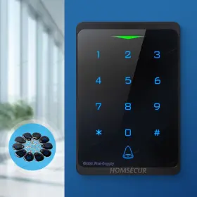 10146710117100736 HOMSECUR Waterproof Wifi Rfid Keyfob Access