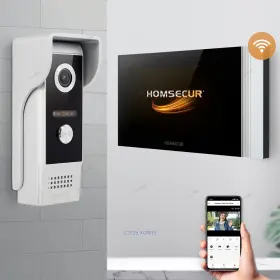 10153760112100736 HOMSECUR Waterproof Wire Wifi Video Door
