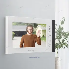 10154010120100736 HOMSECUR Monitor Screen Video Door Phone