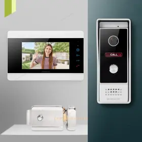 10154050113100736 HOMSECUR Wire Video Doorphone Intercom Door