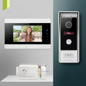 10154050117100736 HOMSECUR Wire Video Doorphone Intercom Door