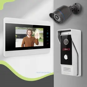 10154070115100736 HOMSECUR Video Door Phone Intercom Doorbell