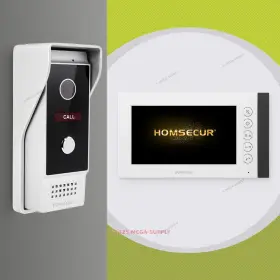 10154080114100736 HOMSECUR Wire Video Doorphone Intercom