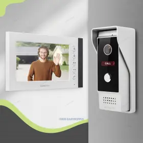 10154080115100736 HOMSECUR Wire Video Doorphone Intercom