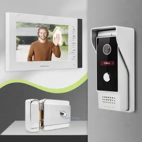 10154090112100736 HOMSECUR Wire Video Doorphone Intercom Door