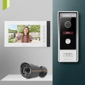 10154110113100736 HOMSECUR Video Doorphone Intercom Door