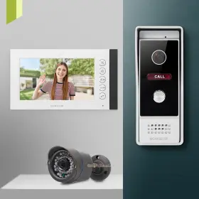 10154110116100736 HOMSECUR Video Doorphone Intercom Door Cctv