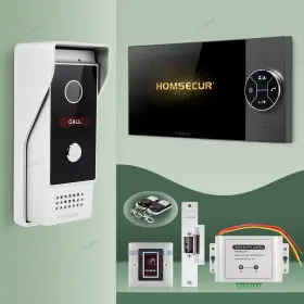 10154140120100736 HOMSECUR Video Door Phone Intercom Doorbell