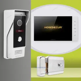 10154170115100736 HOMSECUR Wire Video Doorphone Intercom Door