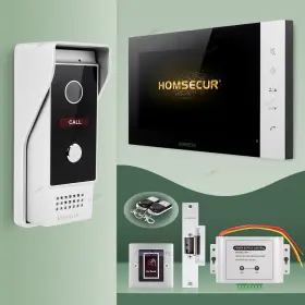 10154180112100736 HOMSECUR Video Door Phone Intercom Ir Night