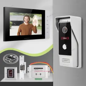 10154180114100736 HOMSECUR Video Doorphone Intercom Door Lock
